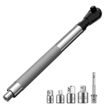 Snezhana Offset Extension Wrench For Electric 1/2", Black And Silver. Fixed Price $73.11.