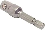 Socket Adaptr Sq/hx 3/8". Fixed Price $17.84.