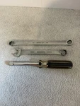 Allen Usa 1/2 9/16 & 15MM Combo Wrenches + 57110 Nut Driver Set Tools. Fixed Price $15.00.