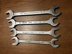 Lot Of Vlchek WRENCHES-1-1/8",1-1/16",15/16",7/8"-W3236,3034,2830,2428. Fixed Price $20.00.