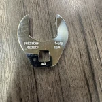 Proto J4936CF Crowfoot Wrench 3/8" Drive 1-1/8" Open End. Fixed Price $27.49.