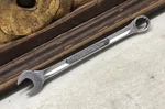 Vintage Dayton Tools No. 4X144 7/16" Combination Wrench 12 Point Usa - L2. Fixed Price $8.24.