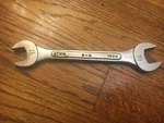 Vintage Sk Open End Metric Wrench 17MM-19MM Usa 8217. Fixed Price $12.00.