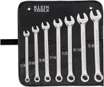 68400 Sae Combination Wrench Set, Open And Box End, 7 Piece. Fixed Price $115.99.