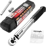 Epauto 1/4" Drive Click Torque Wrench 20-200 In-lb ST-013-1 Silver Tool Set. Fixed Price $68.99.