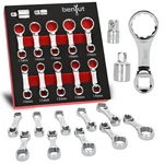 12PCS Metric Torque Set, 10 19MM Wrench Extension Adapter,. Fixed Price $100.84.