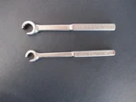 2 Vintage Proto Flare Nut Line Wrench Usa 3714 7/16, 3718 9/16 Pebble Backgroun. Fixed Price $22.99.