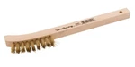 Forney 5/8 In. X 1.5 Scratch Brush Brass Bristles Wood Handle Piece. Fixed Price $14.99.