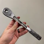 Vtg Husky T-s 9-46 Forged 1/2" Drive Push Through Ratchet H3183 U.s.a.. Fixed Price $24.95.
