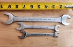 Williams Superrench Lot Of Double Open-end Wrenches (1725A, 1725B & 1731A). Fixed Price $15.00.