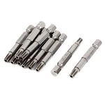 Uxcell 10PCS 1/4INCH Hex Shank Torx Security Screwdrivers TT27 50MM. Fixed Price $22.83.