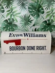 Evan Williams Bourbon Done Right Mailbox 1783 Gibraltar. Fixed Price $49.83.