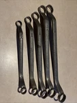 Drop Forged In Usa Box End Wrench Set 3/8 Thru 7/8. Fixed Price $25.00.