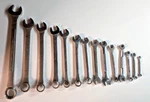 Kal Wrench Set 1-1/4" 15/16 7/8 13/16 3/4 11/16 5/8 1/2 9/16 7/16 3/8 Sae. Fixed Price $36.11.