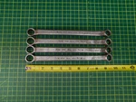 Martin 9727 5/8" & 9/16" 12 Point Offset Box End Wrench Usa - Surface Rust. Fixed Price $5.00.