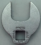 Proto Usa 3/8" Drive Sae Open-end 3/4" Crowfoot Wrench 4924. Fixed Price $9.99.