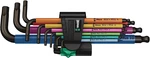 Best Wera Key Set With Holder Hex Plus Multi Colour Ball End 9 Pc. Fixed Price $61.60.