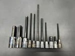 (v) Vintage 11 Pc Hex Bit Socket Set Lot Craftsman Proto Armstrong - Read Usa. Fixed Price $70.00.