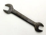 Vintage Bonney Chrome Vanadium NO.1729 Open End Wrench 1/2" Oc 5/8" X 3/4" - Usa. Fixed Price $9.95.