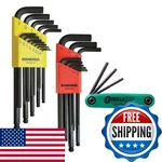 Bondhus 14132 Triple-pack Of .050 To 3/8-INCH Ball End Hex, 1.5 10-MM. Fixed Price $67.63.