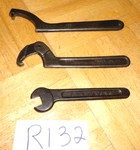 Billings & Proto Armstrong Tools 3 Piece Spanner Open-end Square Wrenches. Fixed Price $75.00.