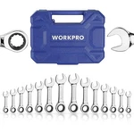 Workpro 14PC Ratcheting Combination Stubby Wrench Set Sae 3/8-3/4 Metric 10-18MM. Fixed Price $59.99.