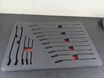 #BI299 Foam For Snap-on SOXRRM710A Metric Wrench Set Ratcheting 8-19MM. Fixed Price $79.95.