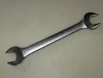 New 25/32 X 13/16"" Open End Wrench, Satin Finish, Usa, Blackhawk 4031B. Fixed Price $15.95.