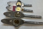 (4) Snap-on 3/8 Drive Torque Wrench Torqometer For Parts. Fixed Price $127.46.