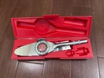 Snap-on Torqometer 3/8 Drive 0-600IN/LB With Hard Case & Instructions TEC50A. Fixed Price $135.00.