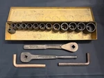 Vintage Ampco Beryllium Copper Socket Set W141R W274-W261S + Berylco L12. Fixed Price $499.99.