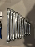Sk Tools Box End Wrench Set Sae 3/8 1 Appears Be Nos. Fixed Price $280.00.