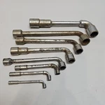 8 Pcs. Some Pass-through Angled Socket Wrenches Facom Supervana Sacca Franch. Fixed Price $20.00.
