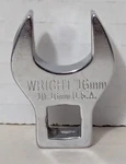 Wright Tool M1015 - Crowfoot Wrench 3/8INCH Drive Metric Cougar Pro 15MM. Fixed Price $7.99.