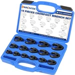 Limontek Crowfoot Wrench Set For 1/2 & 3/8 Drive Ratchet, 15PIECE Metric Cr.... Fixed Price $77.81.
