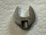 Williams 3/8" Drive Crowfoot 11/16" Open End Wrench BC-1003. Fixed Price $5.00.