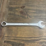 Blackhawk BW-1166 3/4" Wrench Combination Satin Chrome Usa 12 Point Vtg Sae. Fixed Price $12.79.