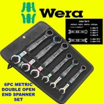 Wera Joker Combi Ratchet & Double Open-end Spanner Set Metric 6PC 020022. Fixed Price $174.59.