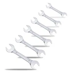 Ocasar 6PCS Super Thin Open End Wrenches Set, Premium Mirror Polish Silver. Fixed Price $19.25.