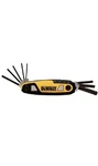 New Dewalt DWHT70262M 8 Piece Sae Fold Up Allen Hex Key Wrench Set Steel. Fixed Price $15.20.