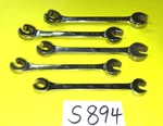 Mac Tools Piece Sae. Flare Nut-open End Line Wrenches 15 Degree Offset. Fixed Price $125.00.