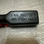 Proto 1-3/8" 35MM 12 Point Striking Box Wrench J2622SW. Fixed Price $24.99.