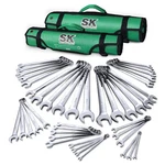 Sk Combination Wrench Set, To 1-1/4", Metric&sae, Black Green. Fixed Price $409.28.