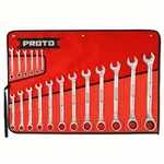 Proto JSCV-18SB Combination Wrench Set 18PC Usa Brand New Free Ship. Fixed Price $540.00.