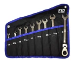 Prostormer 9 Piece Flex Head Ratcheting Combination Wrench Set 1/4" 3/4" Sae. Fixed Price $25.99.