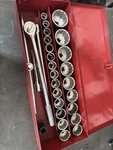 Blackhawk Hand Tools 3/4 Drive 23 Piece Socket Set.. Fixed Price $800.00.