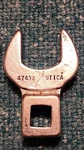 Vintage Utica Tools 47432, 1" Drive Crowfoot! Made The Usa! Nice Condition!. Fixed Price $21.95.