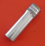 Snap-on Tools SFSM11 3/8" Drive 6PT Point 11MM Deep Chrome Socket Usa Black Band. Fixed Price $16.83.