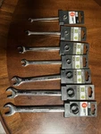 Master Mechanic 7 Piece Combination Wrench Set. Fixed Price $19.99.