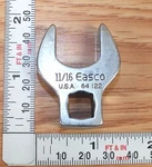 Genuine Easco (64 122) 11/16 3/8" Drive Crowfoot Socket Only **u.s.a.**. Fixed Price $16.08.